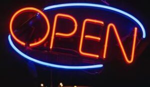 Open Sign 001